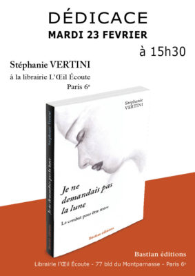 Stéphanie Vertini en dédicace
